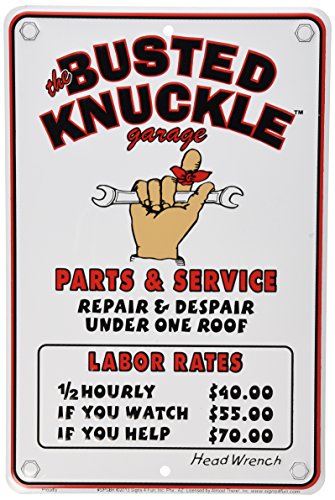 Algopix Similar Product 5 - Busted Knuckle Garage BKG81 12 X 8