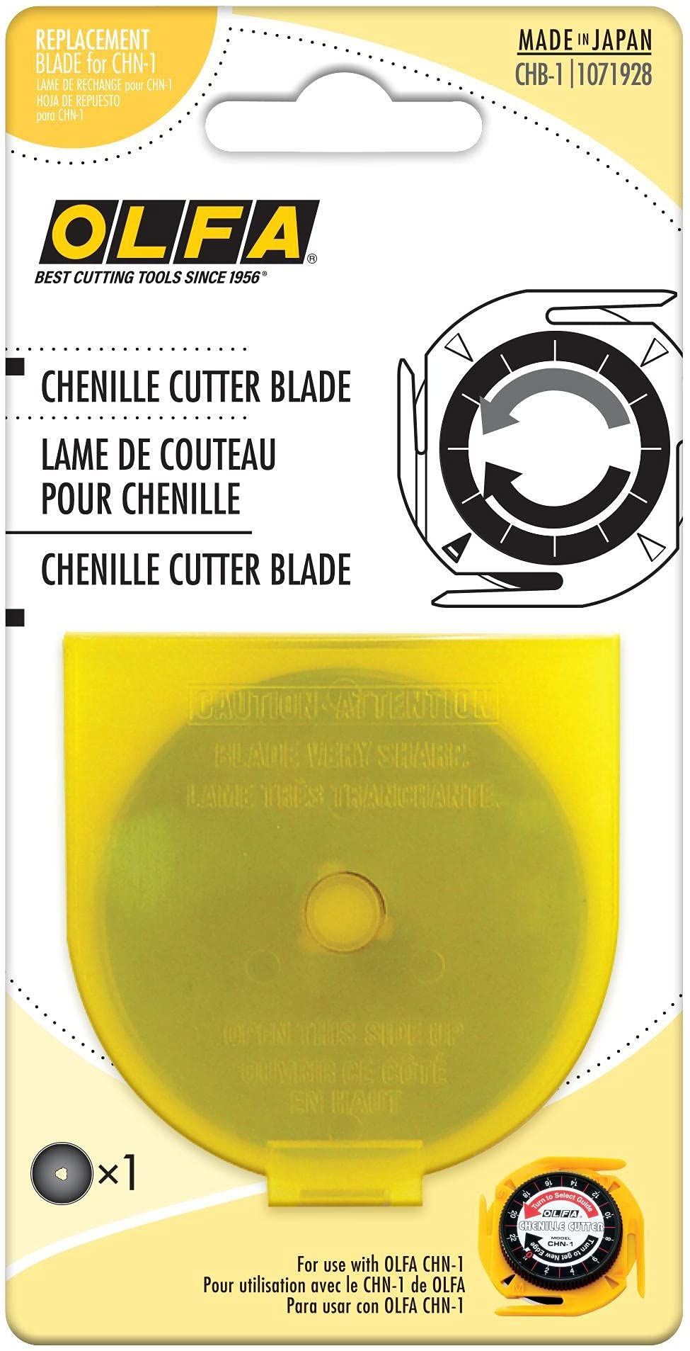 Algopix Similar Product 5 - OLFA Chenille Cutter Replacement Blade