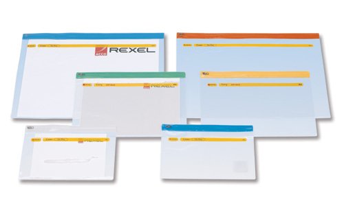 Algopix Similar Product 5 - Rexel Carry Zip Bag Heavyweight Pvc