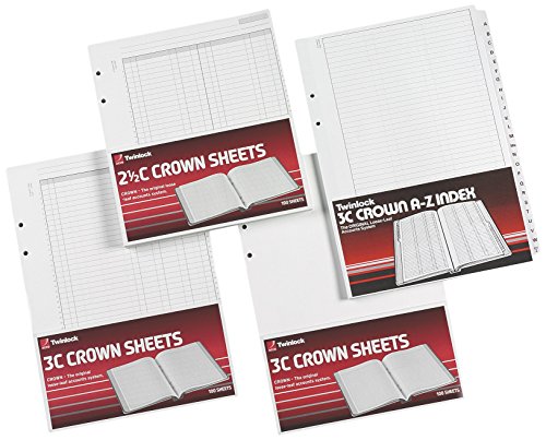 Algopix Similar Product 20 - Rexel Twinlock Crown 3C Refill Sheets