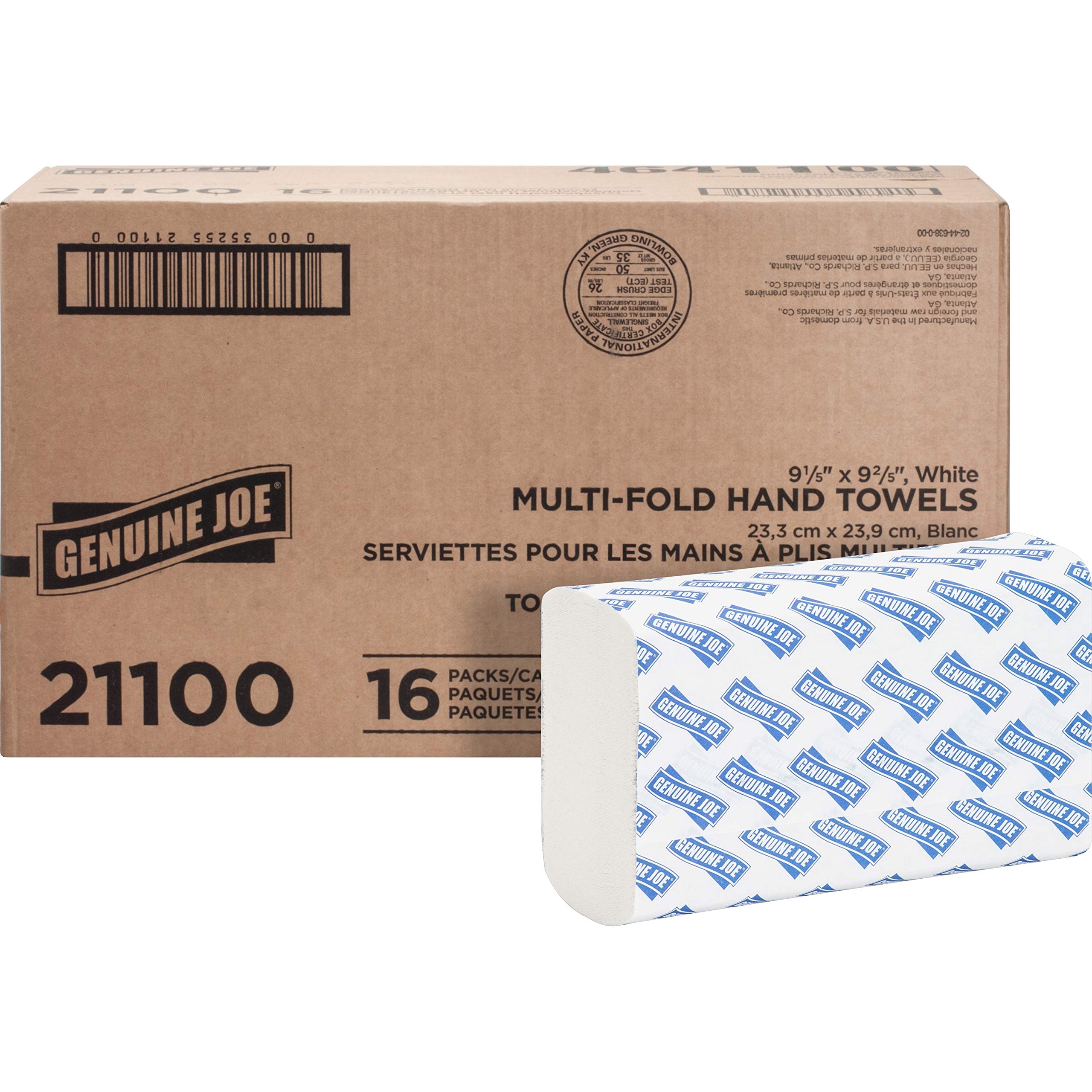 Algopix Similar Product 7 - Genuine Joe Multifold Hand Towels 95