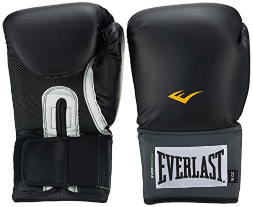 Algopix Similar Product 15 - Pro Style Boxing Gloves-Black 16oz (PR)