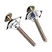 Algopix Similar Product 12 - DANCO Brass Closet Bolts with Nuts and