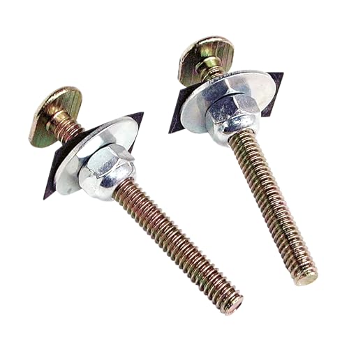 Algopix Similar Product 11 - DANCO Brass Closet Bolts with Nuts and