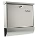 Algopix Similar Product 16 - BURGWCHTER Stainless Steel Letterbox