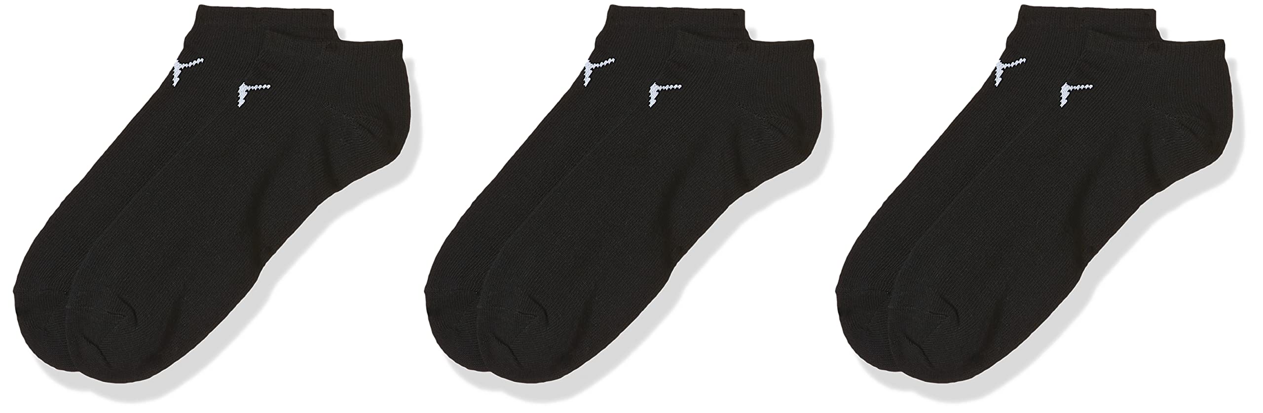 Algopix Similar Product 2 - Puma 3 Pack Sneaker Plain Socks - Black