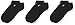 Algopix Similar Product 2 - Puma 3 Pack Sneaker Plain Socks - Black