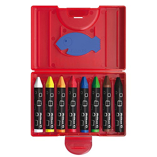 Algopix Similar Product 18 - Pelikan 722942 Wax Crayons Waterproof