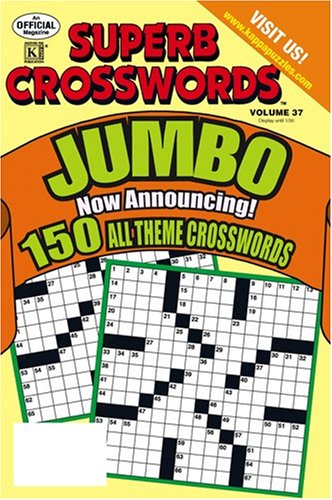 Algopix Similar Product 8 - Superb Crosswords Jumbo