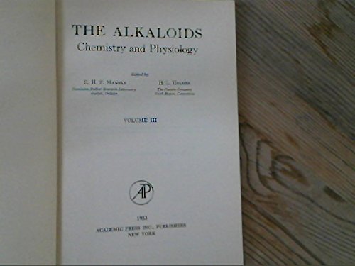 Algopix Similar Product 11 - The Alkaloids Chemistry and