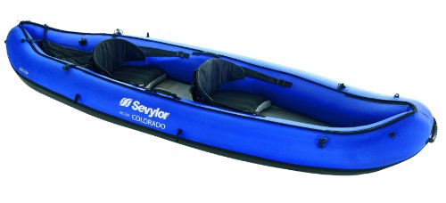 Algopix Similar Product 19 - Sevylor Inflatable Colorado Canoe - Blue