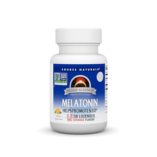 Algopix Similar Product 13 - Source Naturals Melatonin 5 mg  50