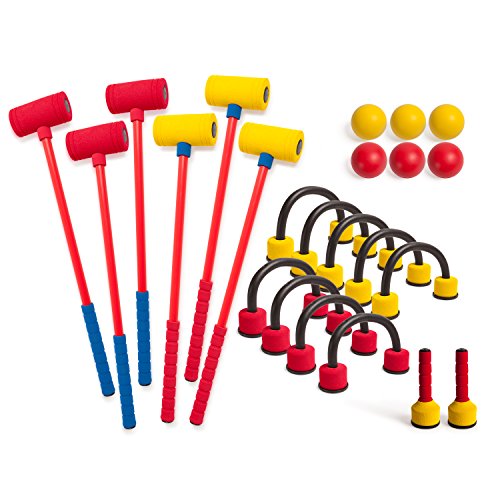 Algopix Similar Product 20 - Champion Sports Foam Croquet Set