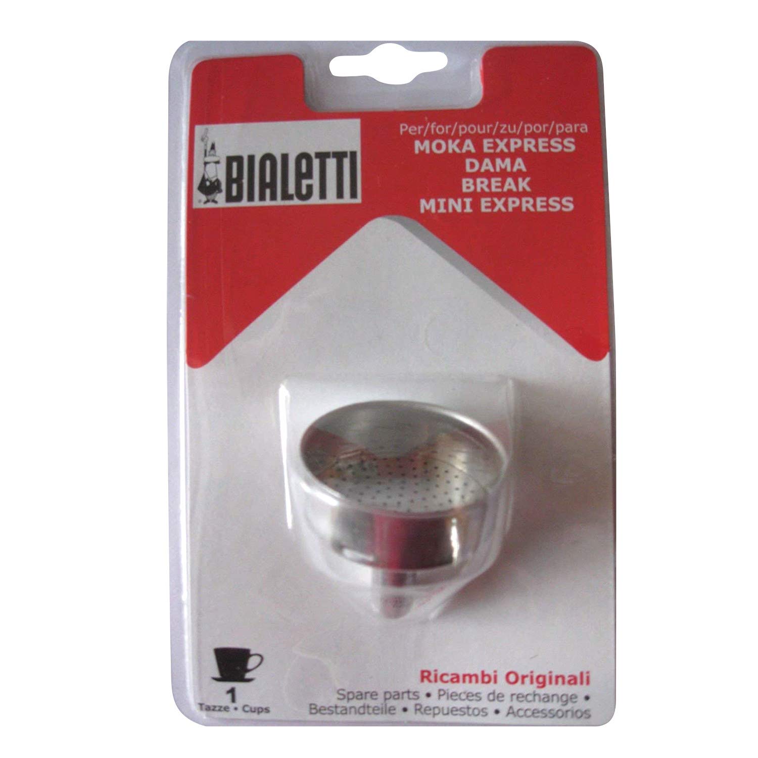 Algopix Similar Product 11 - Bialetti Replacement Funnel 1 Cup Moka