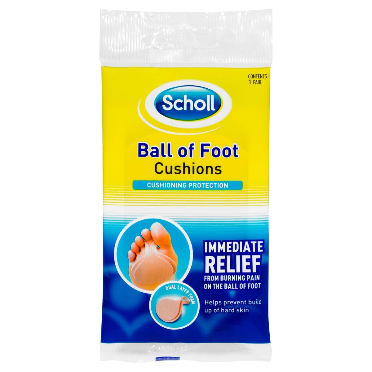 Algopix Similar Product 8 - Scholl Ball of Foot Cushions