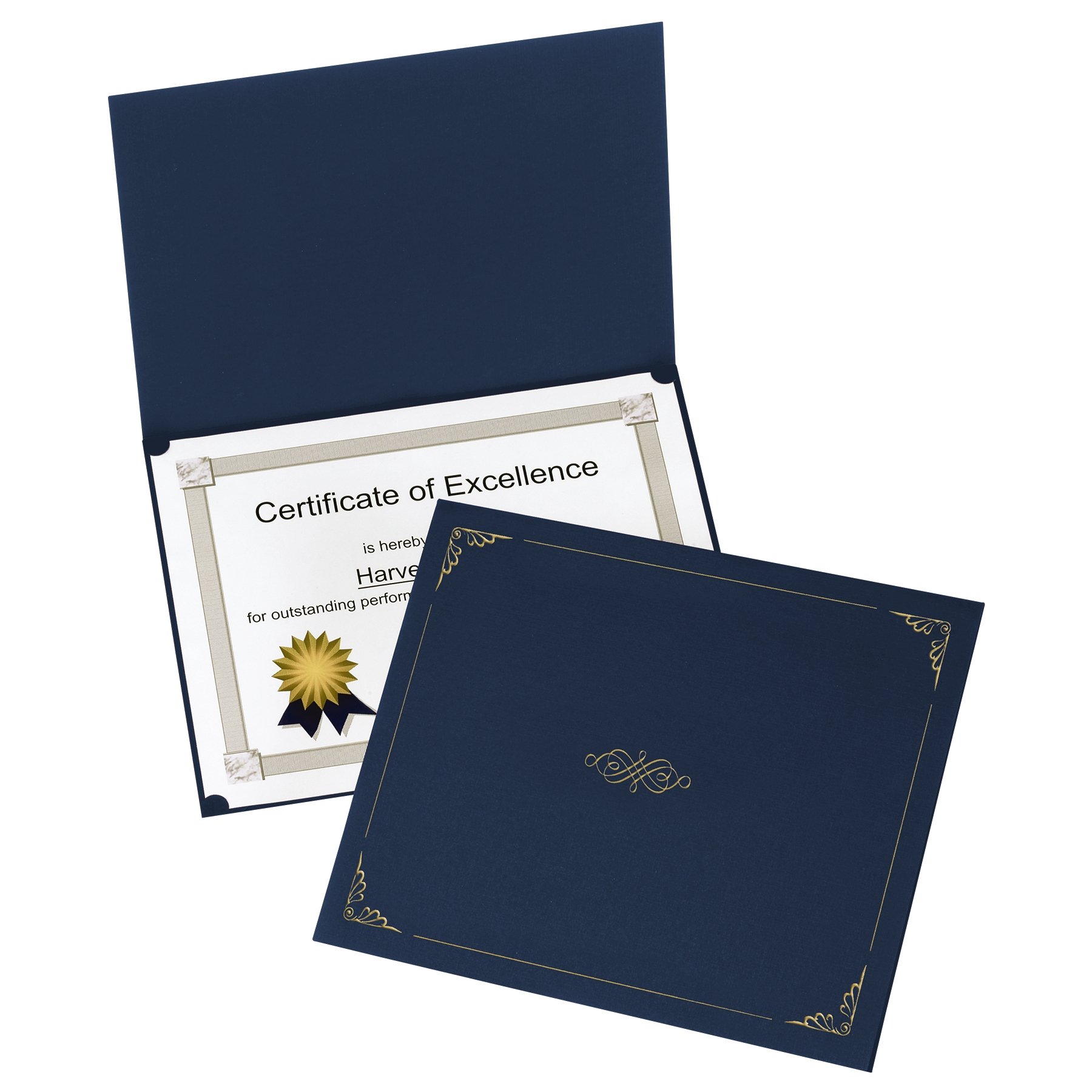 Algopix Similar Product 4 - Oxford Certificate Holders Dark Blue