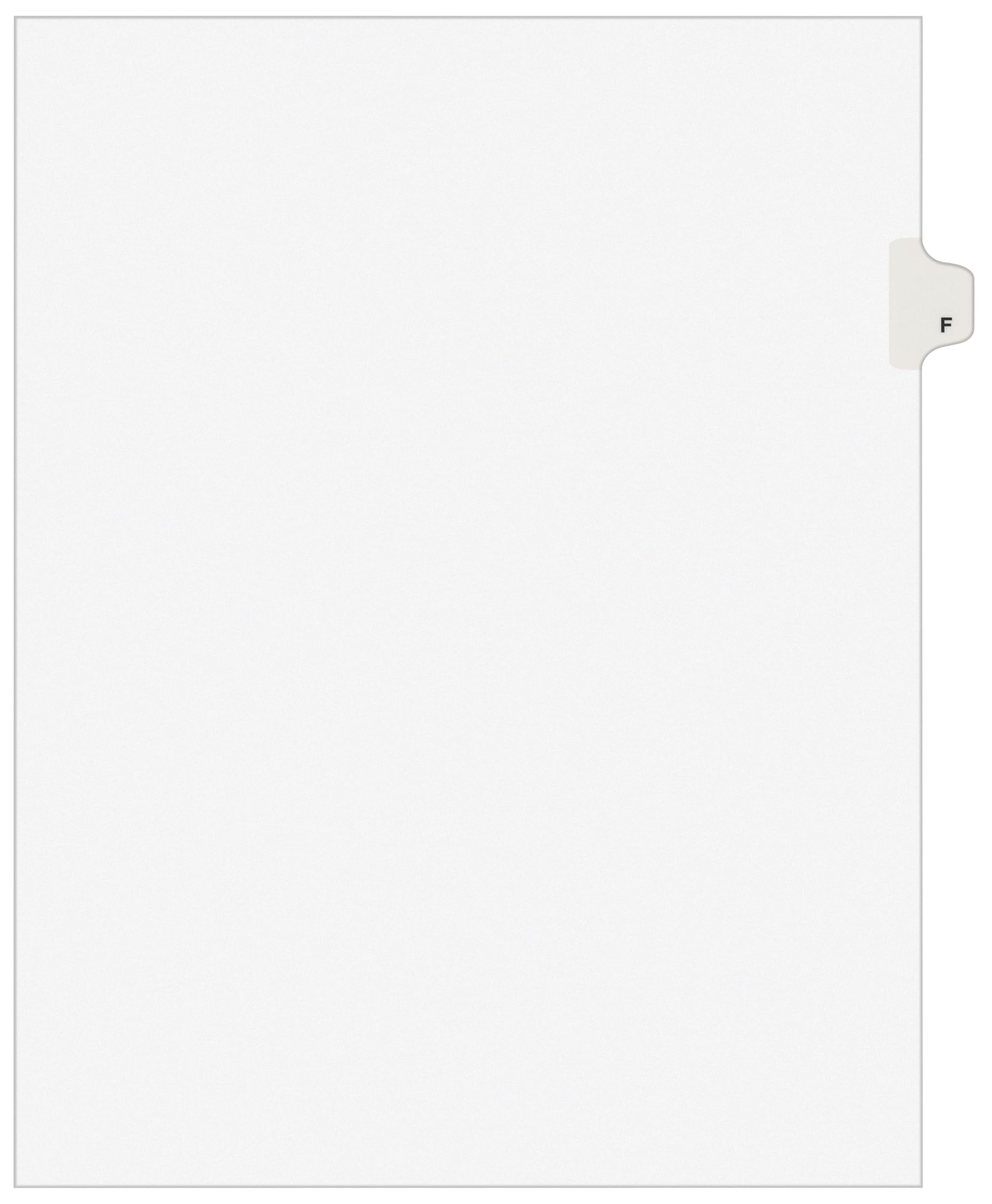 Algopix Similar Product 11 - Avery Individual Legal Dividers Avery