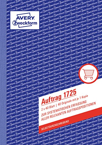 Algopix Similar Product 14 - Avery Zweckform 1725 Application DIN