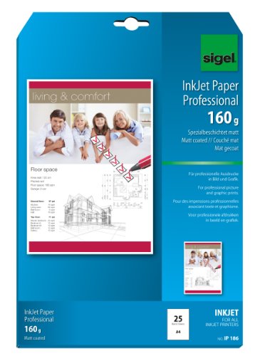 Algopix Similar Product 7 - Sigel a4 Inkjet Paper  Bright White