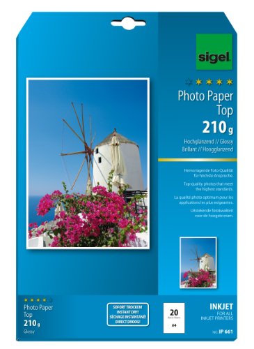 Algopix Similar Product 2 - Sigel IP661 InkJet Top Photo Paper