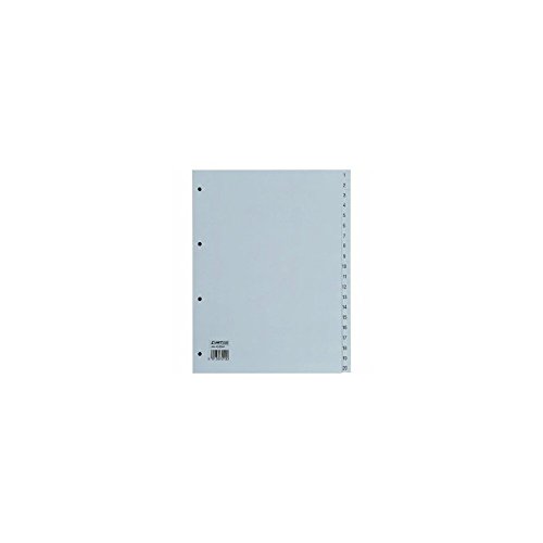 Algopix Similar Product 6 - Rexel Number Index Polypropylene Film