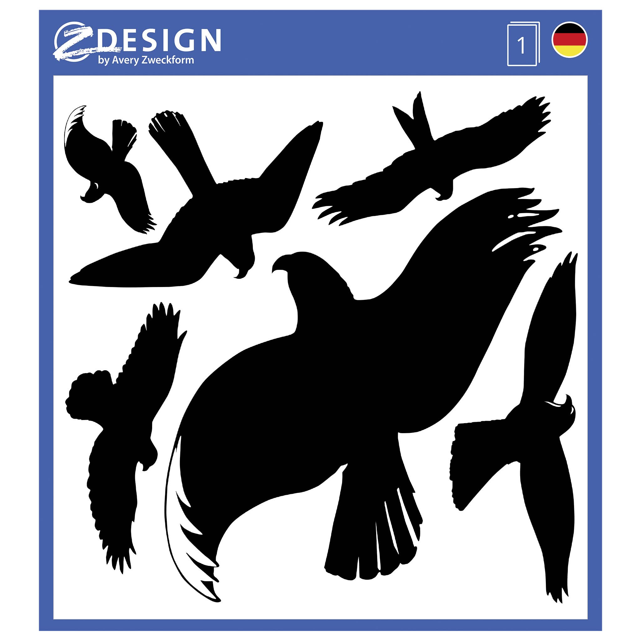 Algopix Similar Product 12 - Avery Zweckform 4485 Warning Birds