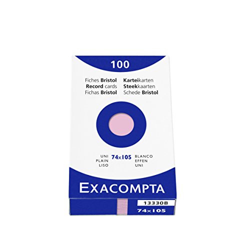 Algopix Similar Product 20 - Exacompta 74 x 105 mm Bristol Plain