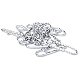 Algopix Similar Product 16 - 5 Star Paperclips Metal Large 33mm
