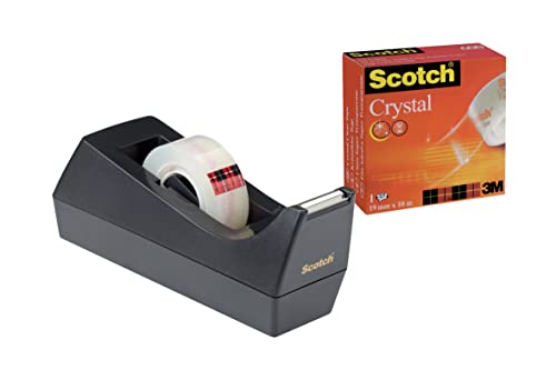 Algopix Similar Product 2 - Scotch Tape Dispenser C38 Black