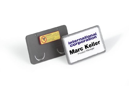 Algopix Similar Product 13 - Durable ClipCard 813001 Name Badges