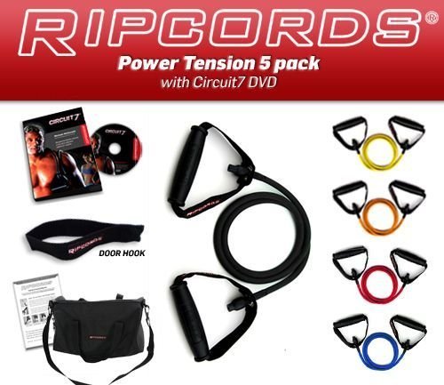 Algopix Similar Product 15 - Ripcords Resistance Exercise Bands 