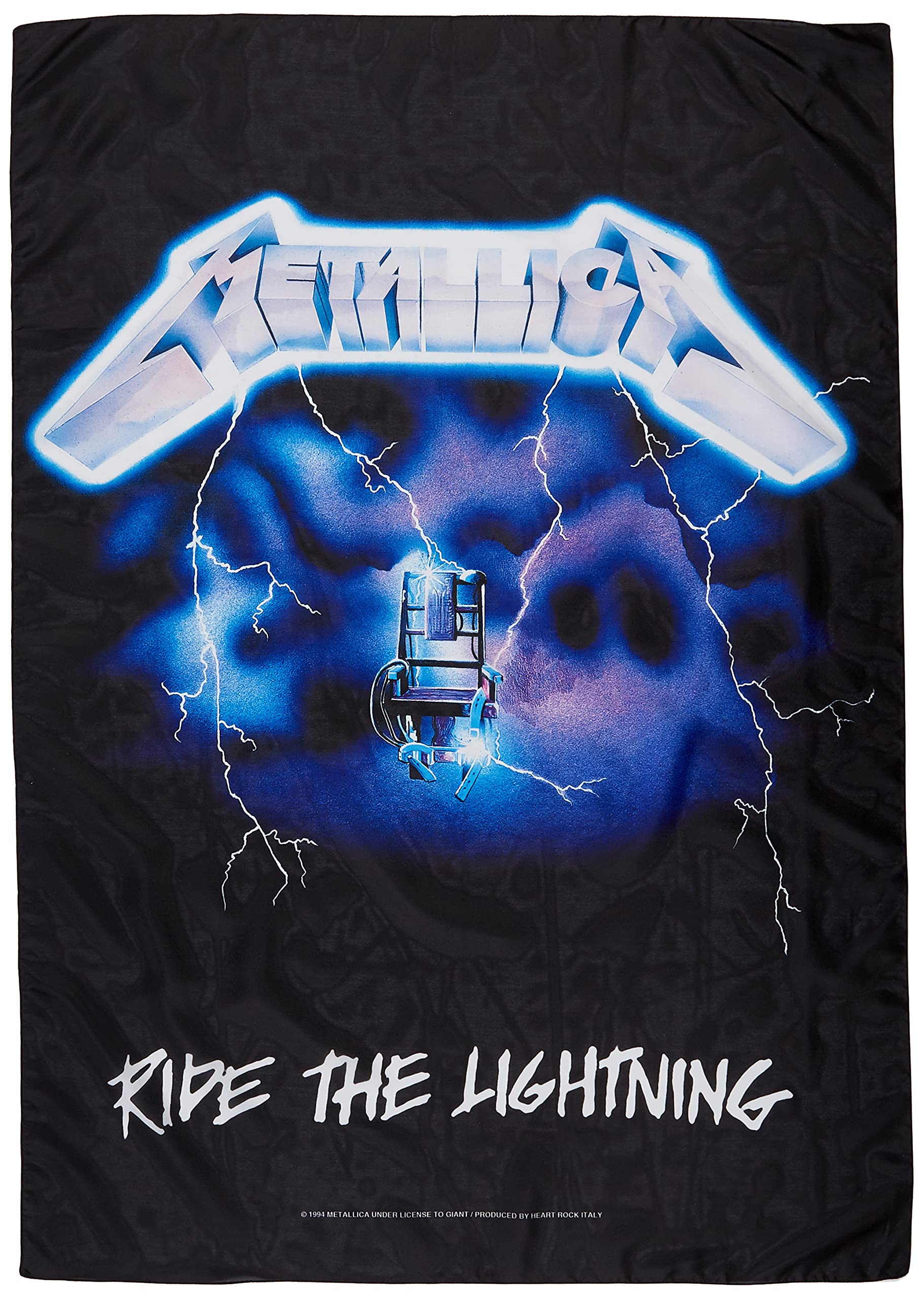 Algopix Similar Product 9 - Metallica Poster Ride The Lightning