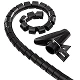 Algopix Similar Product 9 - Hama Cable Bundle Tube 15mx30mm Black