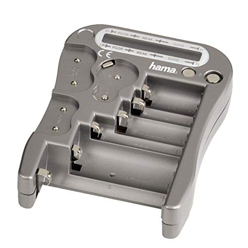 Algopix Similar Product 13 - Hama Battery Tester Silver Handy