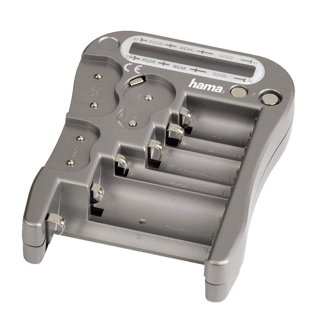 Algopix Similar Product 3 - Hama Battery Tester Silver  Handy