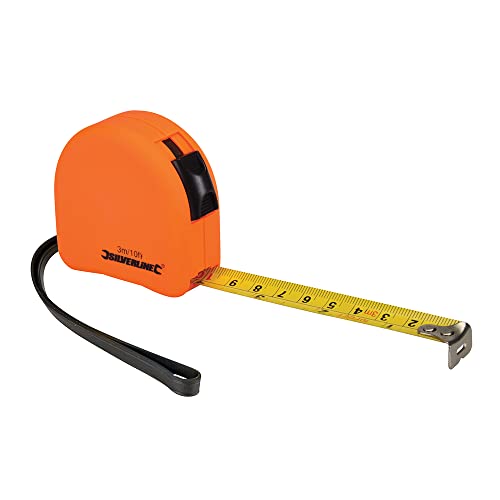 Algopix Similar Product 8 - Silverline MT03 HiVis Contour Tape 3m