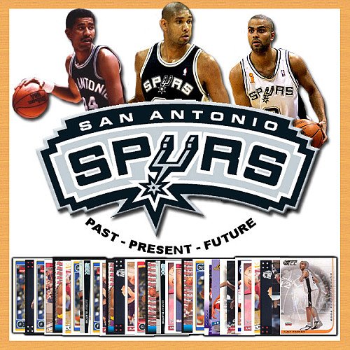 Algopix Similar Product 3 - San Antonio Spurs 50 Card Set SAN