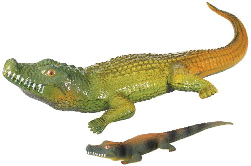 Algopix Similar Product 16 - Toysmith 8603 Ginormous Grow Crocodile