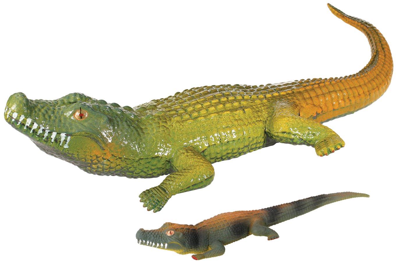 Algopix Similar Product 9 - Toysmith 8603 Ginormous Grow Crocodile