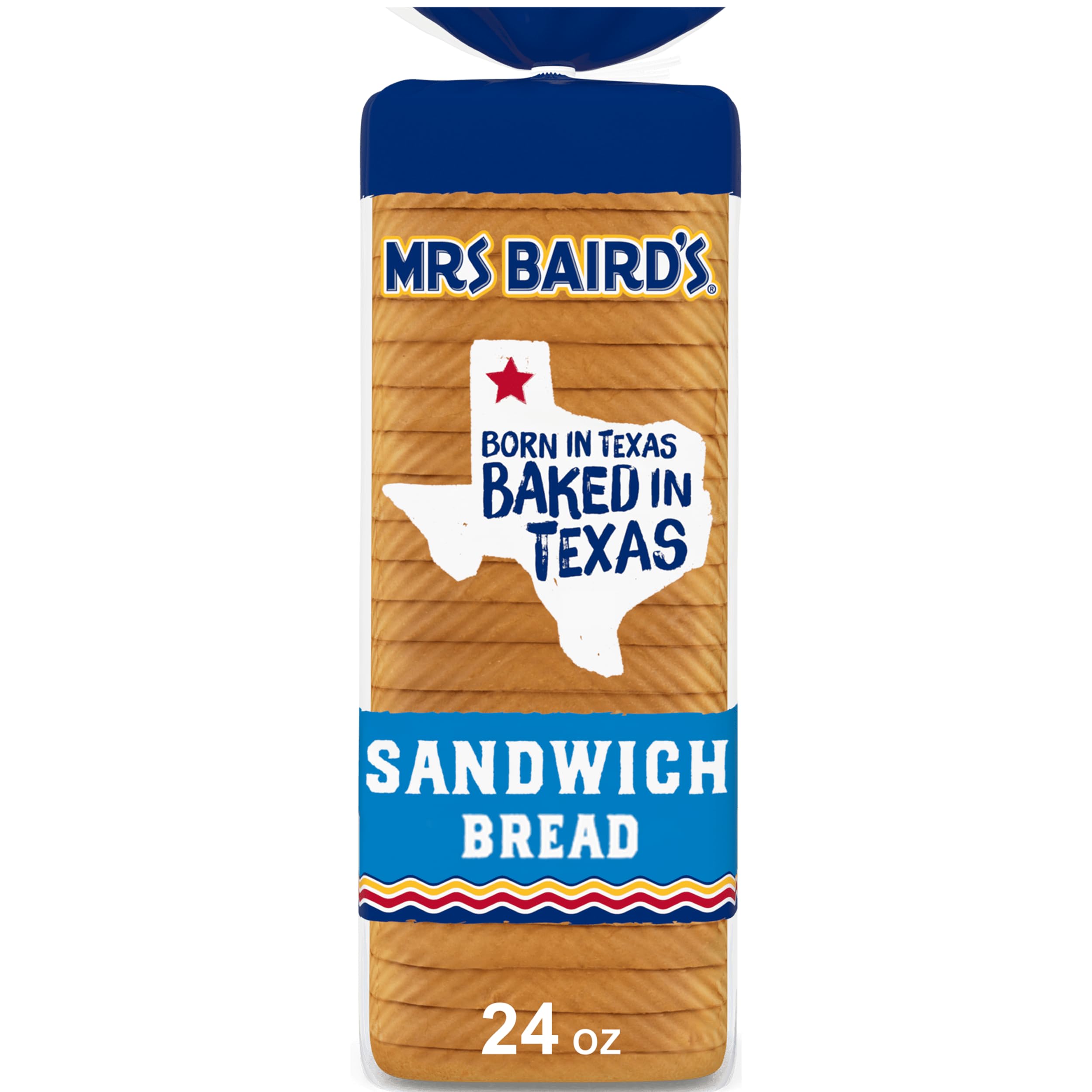 Algopix Similar Product 1 - Mrs Baird's Sandwich White Bread 24 oz