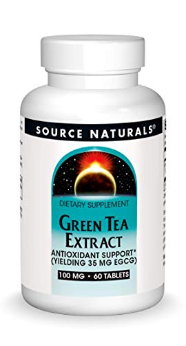 Algopix Similar Product 12 - SOURCE NATURALS Green Tea Extract 100