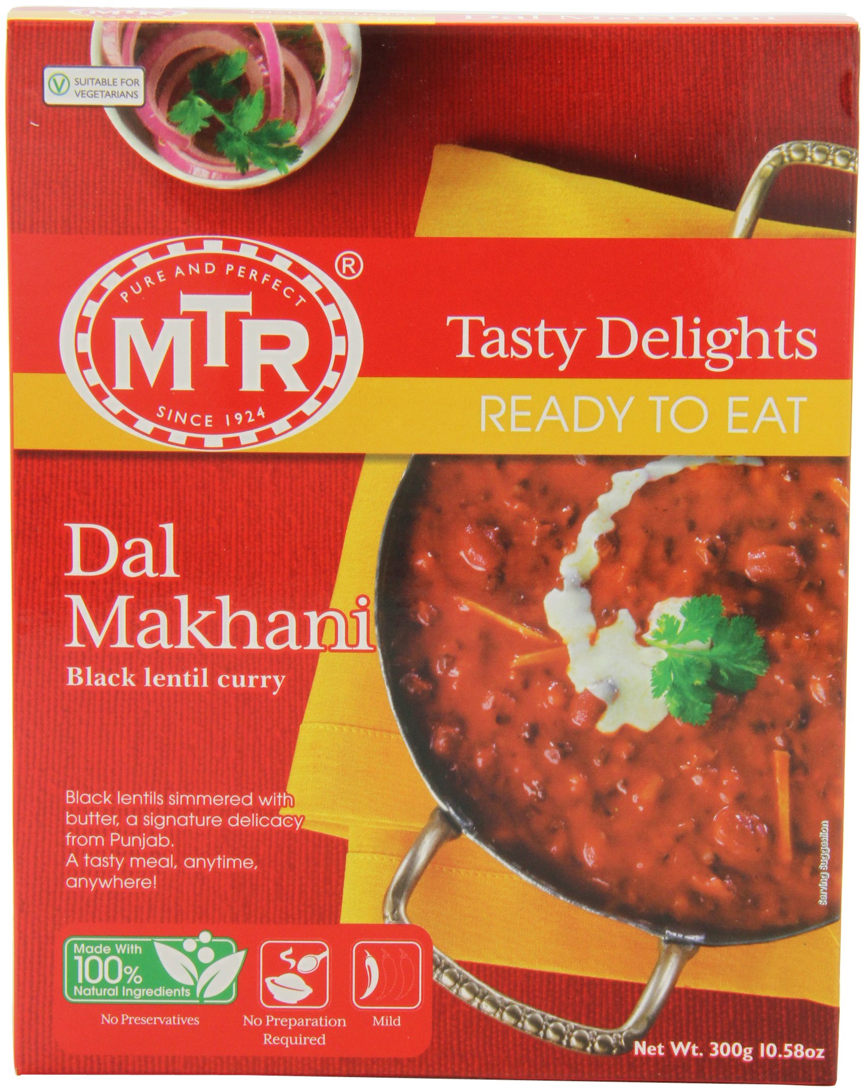 Algopix Similar Product 1 - MTR Dal Makhani 1058Ounce Boxes