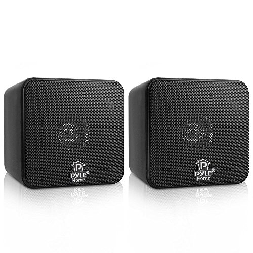 Algopix Similar Product 8 - Pyle Home PCB4BK 200W 4 inch Mini Cube