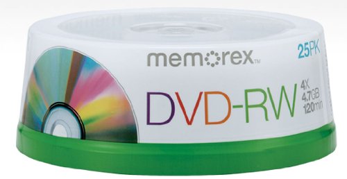 Algopix Similar Product 5 - Memorex 4x DVD-RW Media