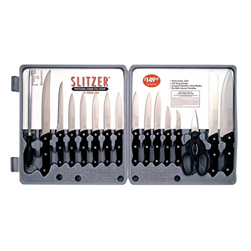 Algopix Similar Product 19 - Slitzer 17 Piece Cutlery Kitchen