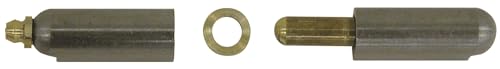 Algopix Similar Product 1 - Steel WeldOn Bullet Hinge with Brass