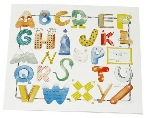 Algopix Similar Product 12 - 1x25 Daiber ABC 13x18 Kinder folder
