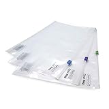 Algopix Similar Product 15 - RAPESCO A4 ZIPPI BAG PLASTIC ZIP P25 AST