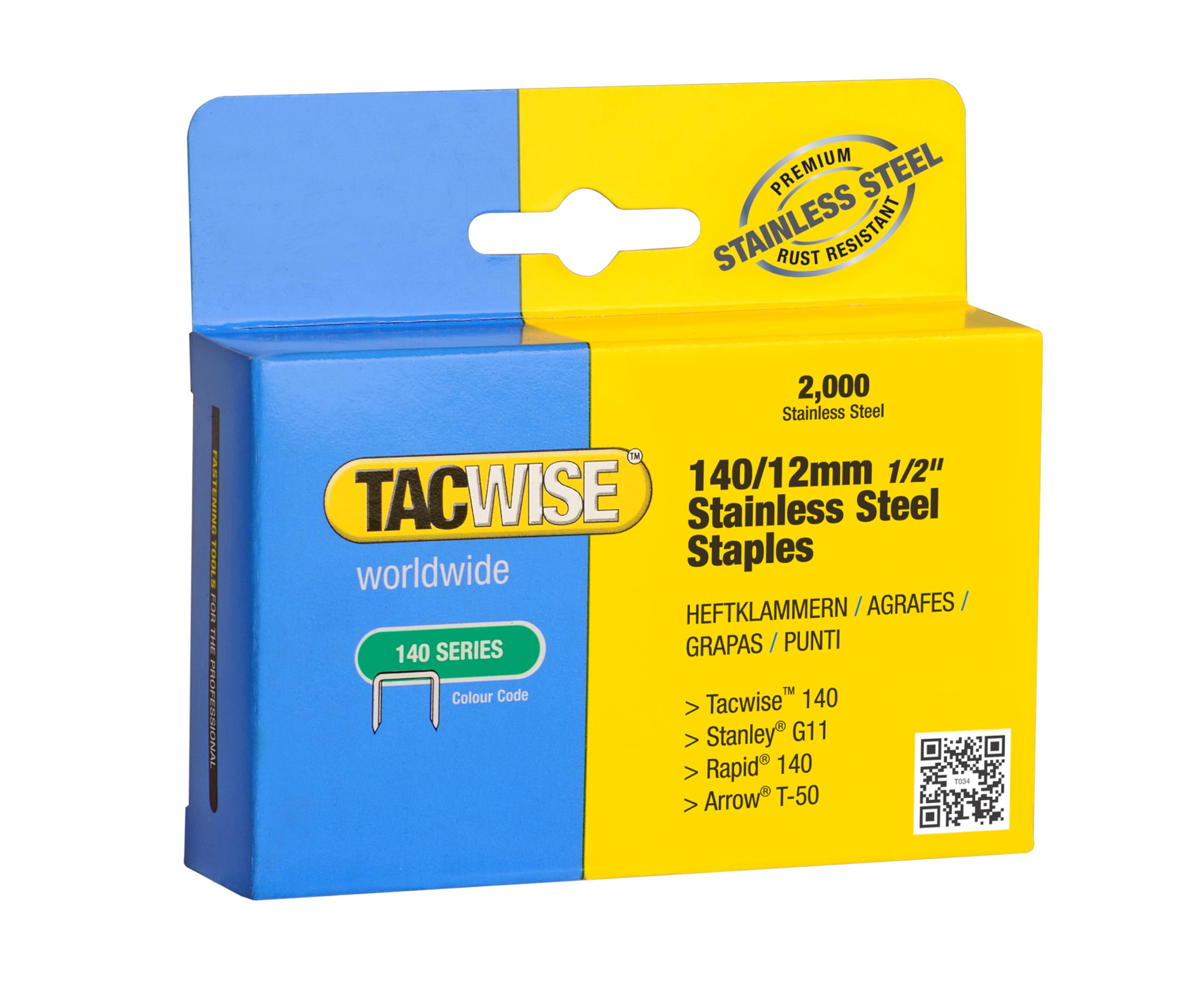 Algopix Similar Product 16 - Tacwise 140 516Inch Galvanized
