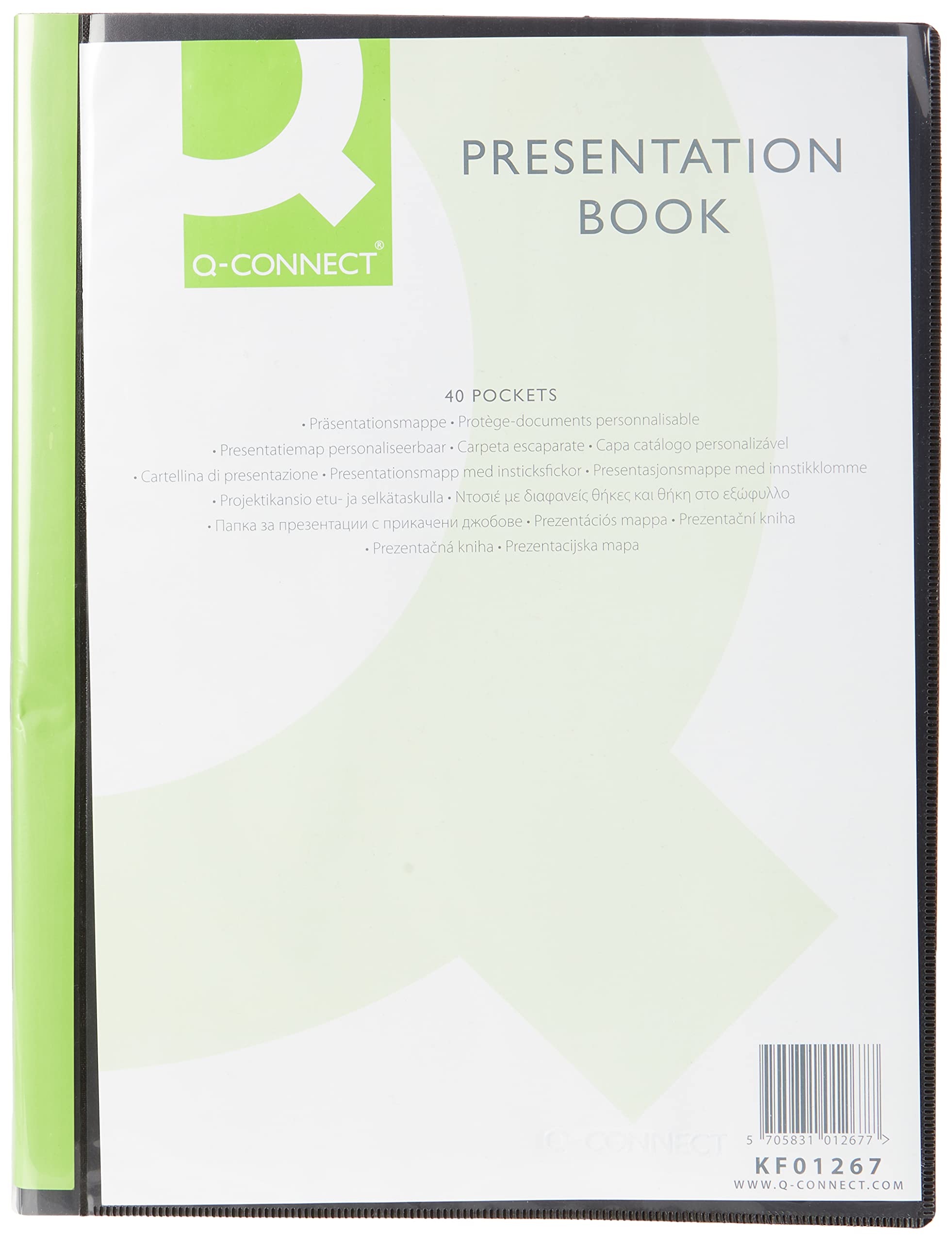Algopix Similar Product 4 - Q Connect A4 40Pocket Presentation